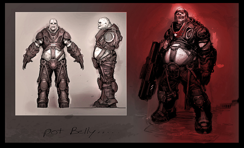 Illustration for article titled You Can Thank This Man for the Look of Gears of War